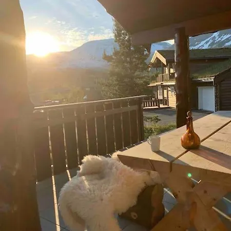 别墅 Spacious Mountain Lodge Stryn 史特林